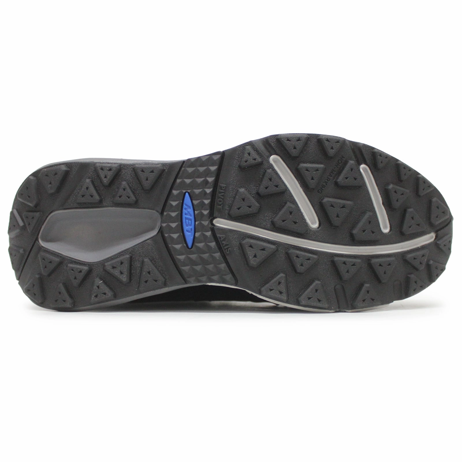 MBT Navada X Sym Textile Synthetic Women's Navy High Top Trainers Quechua Shoes