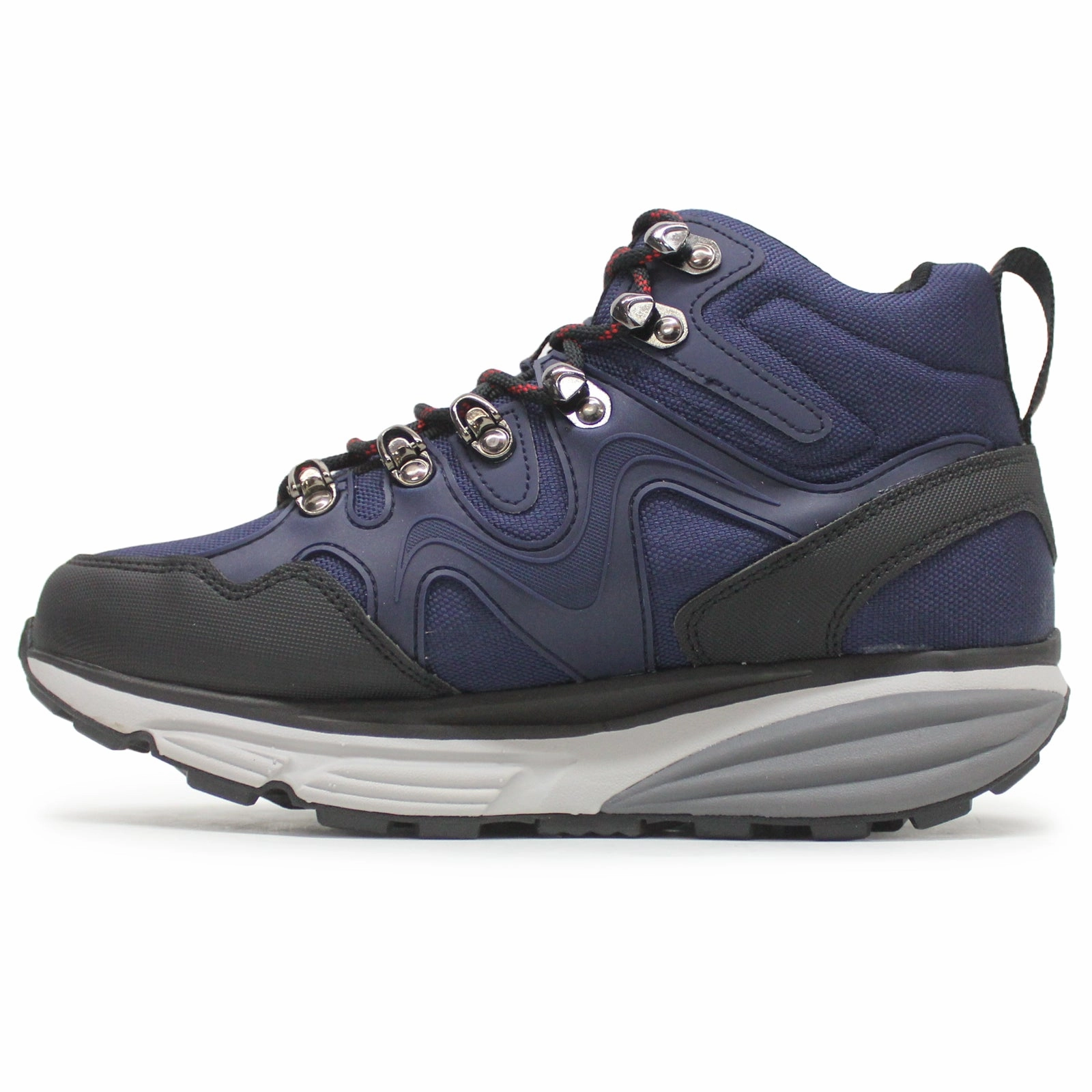 Waterproof Shoe Protector MBT Navada X Sym Textile Synthetic Women's Navy High Top Trainers