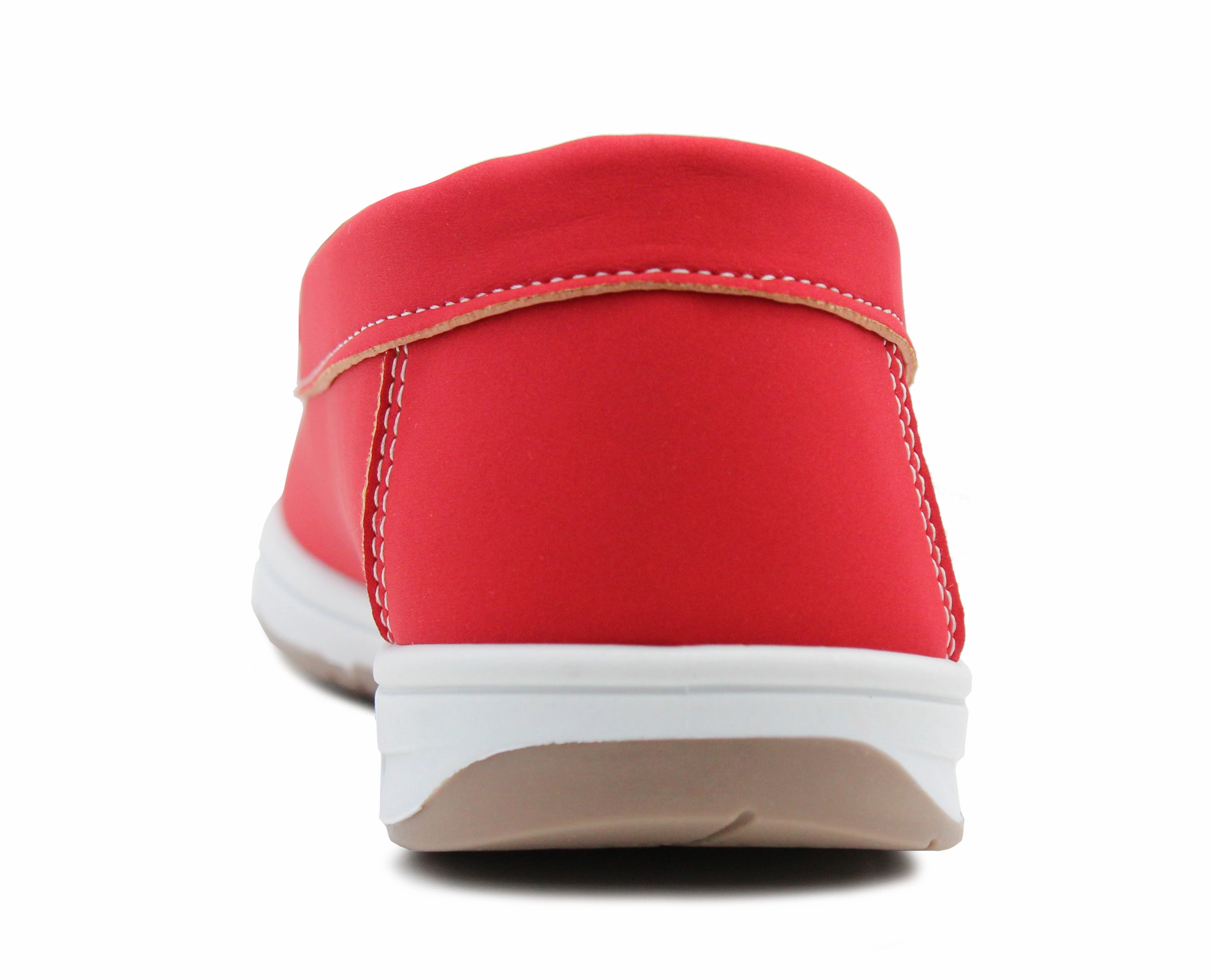 Womens Slip On Loafers Flat Casual Buckle Penny Loafer Pumps Moccasin Breathable Deck Boat Shoes Red Tights With Loafers