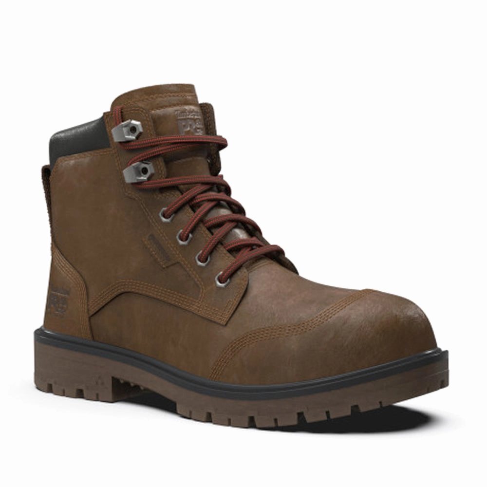 Whitman 6 Inch Waterproof Composite Toe Work Boots Waterproof Wide Hiking Shoe