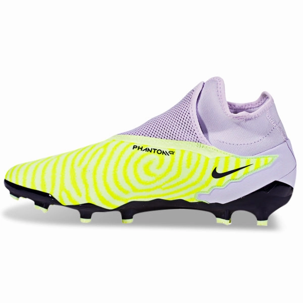 Soccer Cleats Size 1 Nike Phantom GX Pro DF Firm Ground Soccer Cleats (Barely Volt/Gridiron)
