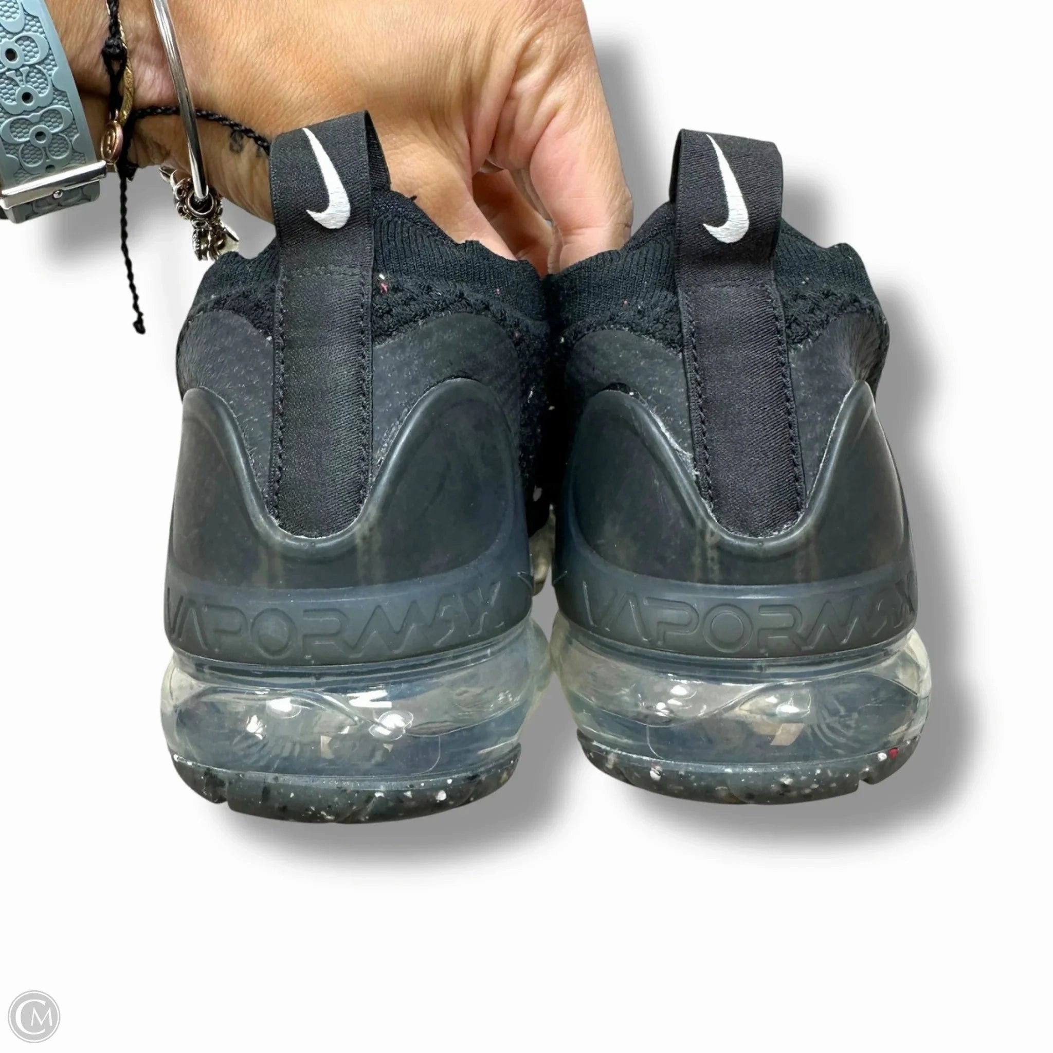 Nike Non Slip Shoes For Restaurants Air VaporMax Shoes Sneakers By Nike In Black, Size: 8.5