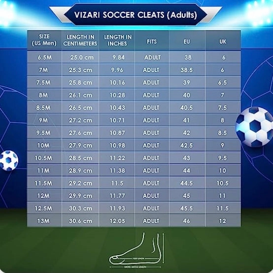 Youth Soccer Cleats Wide Feet VIZARI Valencia Firm Ground Soccer Shoes -Red/White VZSE93405M