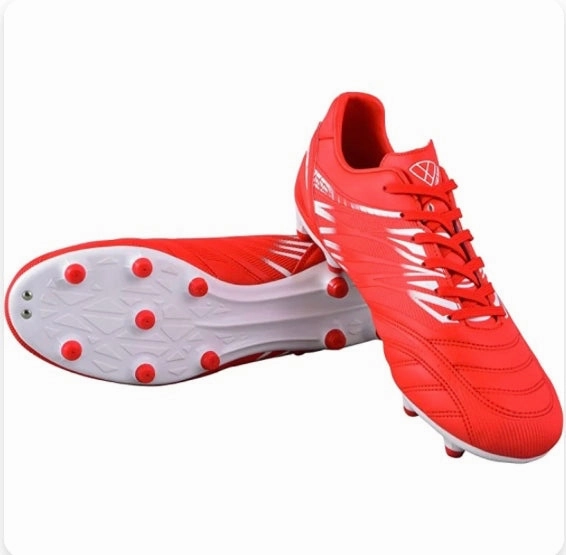 VIZARI Valencia Firm Ground Soccer Shoes -Red/White VZSE93405M Best Looking Soccer Cleats