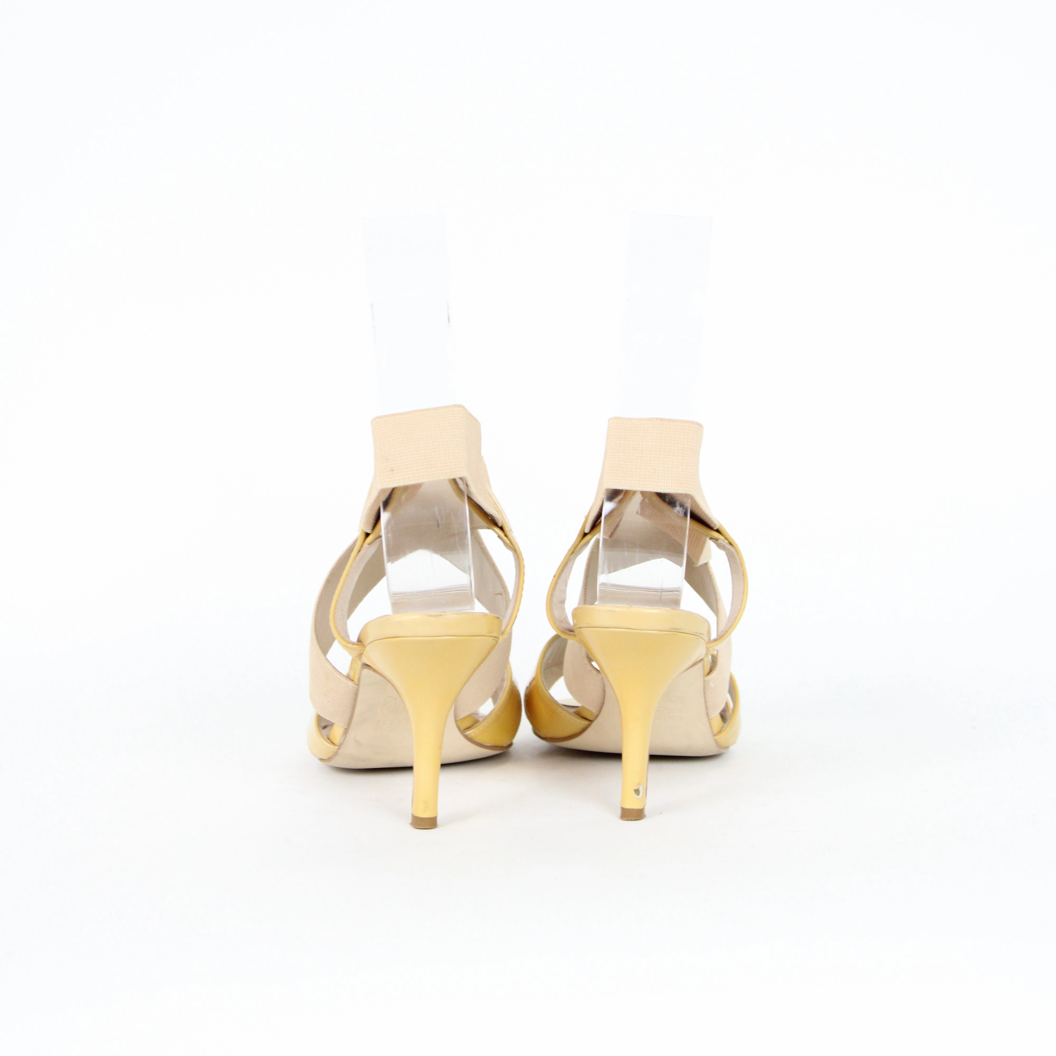 Wittner Mustard Strappy Heels High Heel Purse