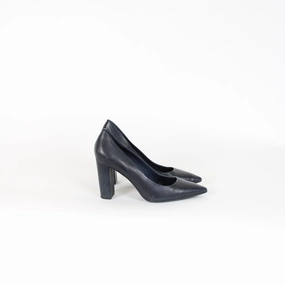 Thick Thighs And High Heels Wittner Navy Block Heels