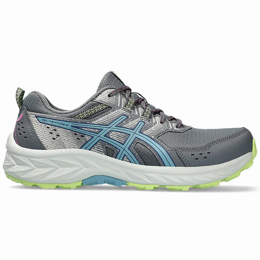 Saucony Vs Asics Women's Asics Gel-Venture 9, Metropolis/Gris Blue, 6 B Medium