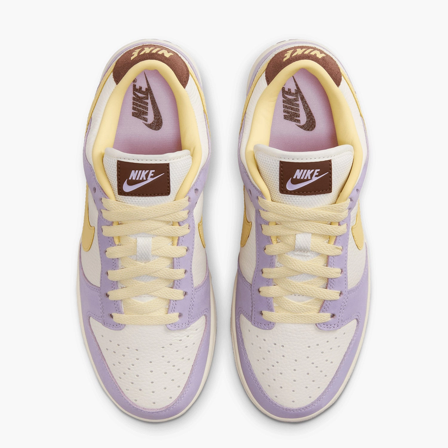 Orange Nike Basketball Shoes Women's Dunk Low Premium "Lilac Bloom"