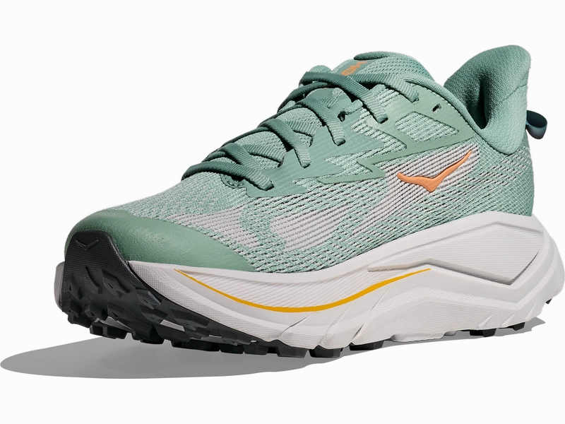 Mid Top Trail Shoes Women's Hoka Challenger 8 All Terrain Running Shoe