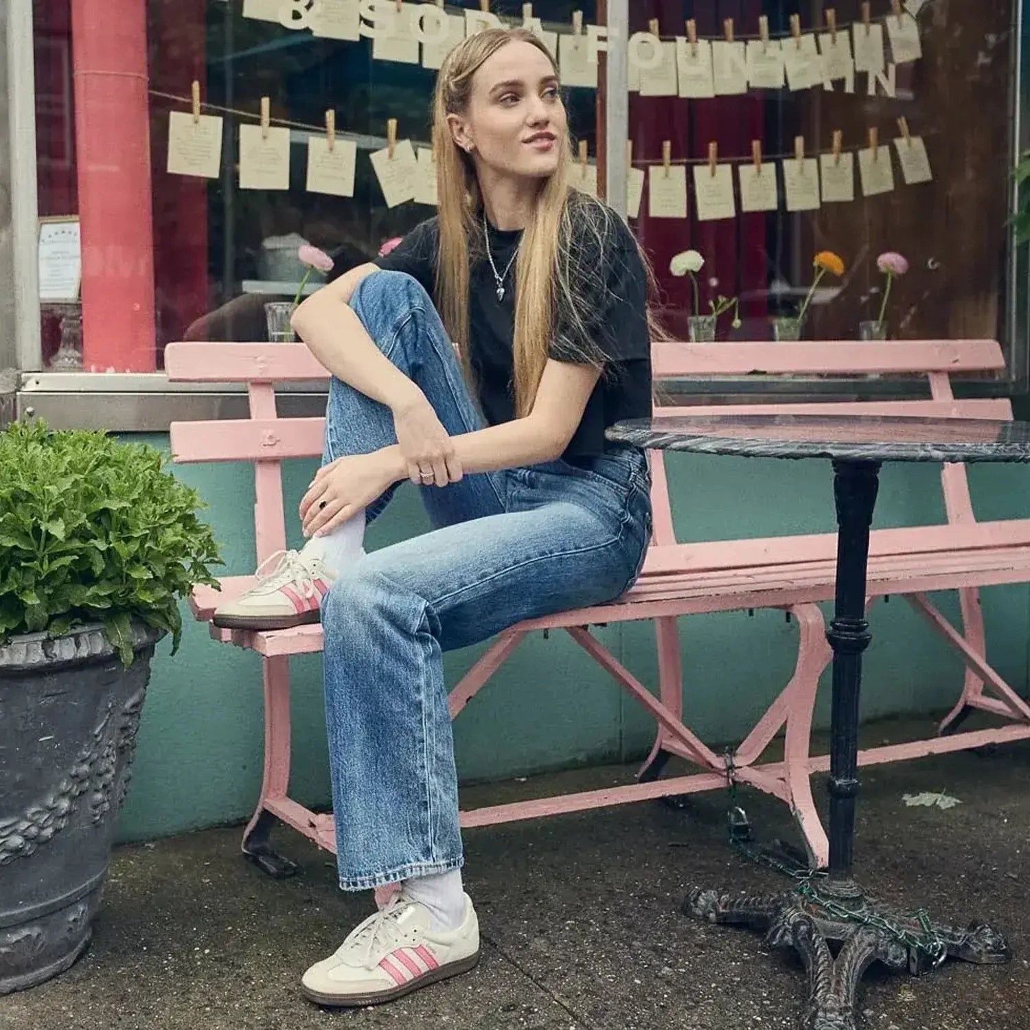 Women's Originals Samba OG "White Lucid Pink" Adidas Size 15 Shoes