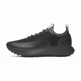 Women's Strider Explore - Natural Black (Dark Grey Sole) Trail Shoes Running