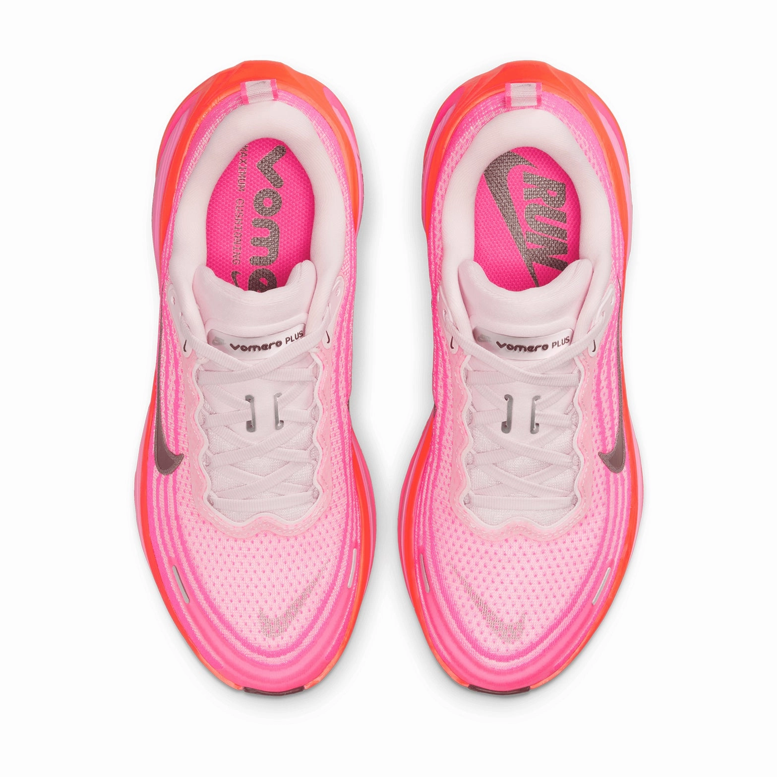 Women's Vomero Plus Running Shoes Hyper Pink / Bright Crimson / Pink Foam / Burgundy Crush Bowerman Series Nike Running Shoes