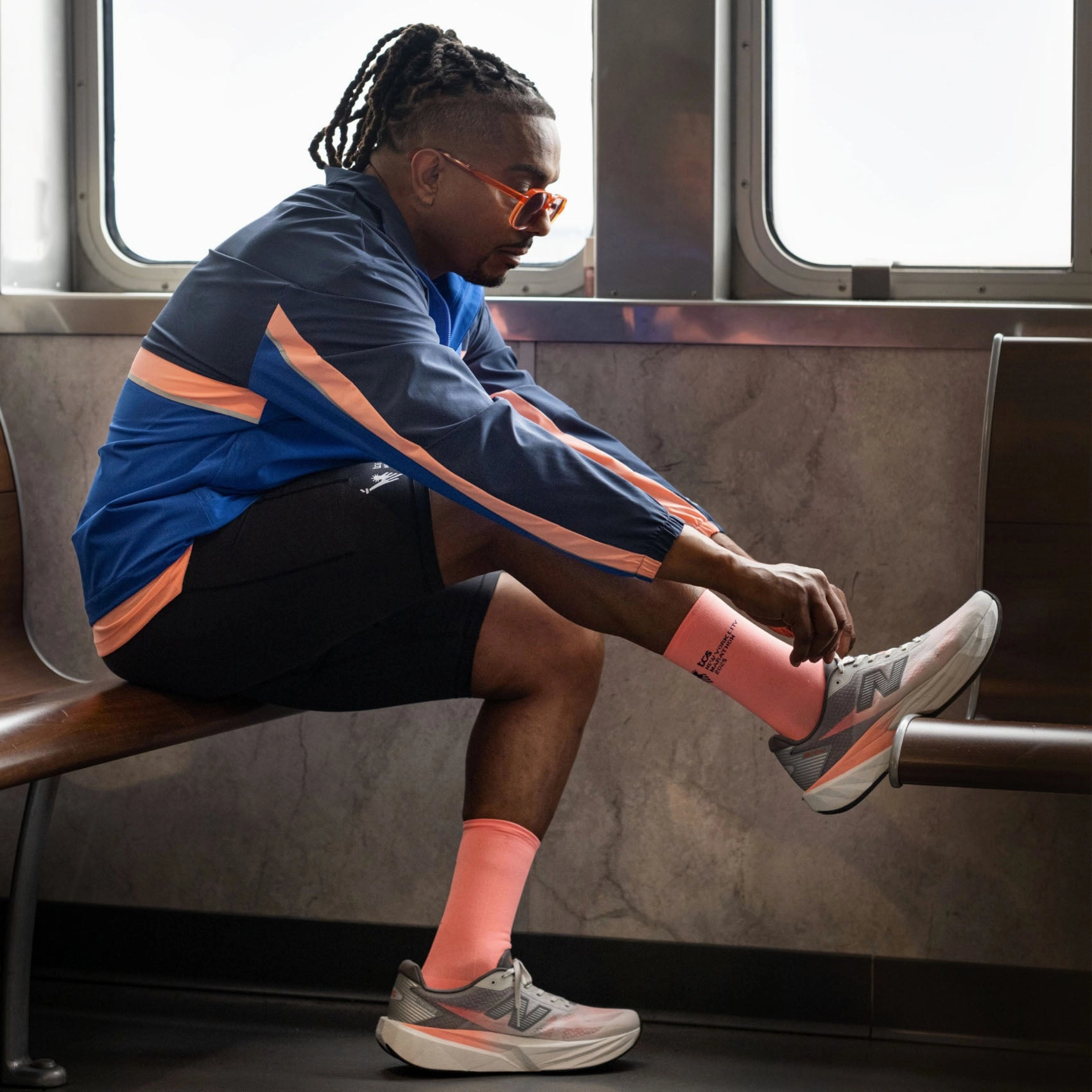 759 New Balance Womens New Balance FuelCell Rebel v5 TCS NYC Marathon