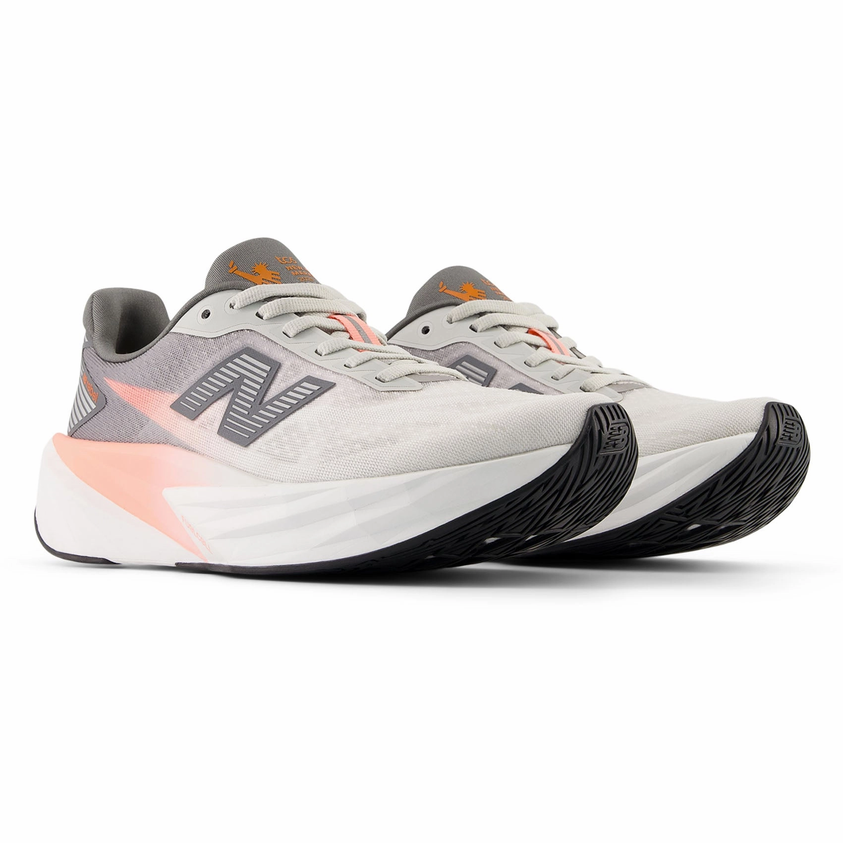 New Balance Mens Grey Shoes Womens New Balance FuelCell Rebel v5 TCS NYC Marathon