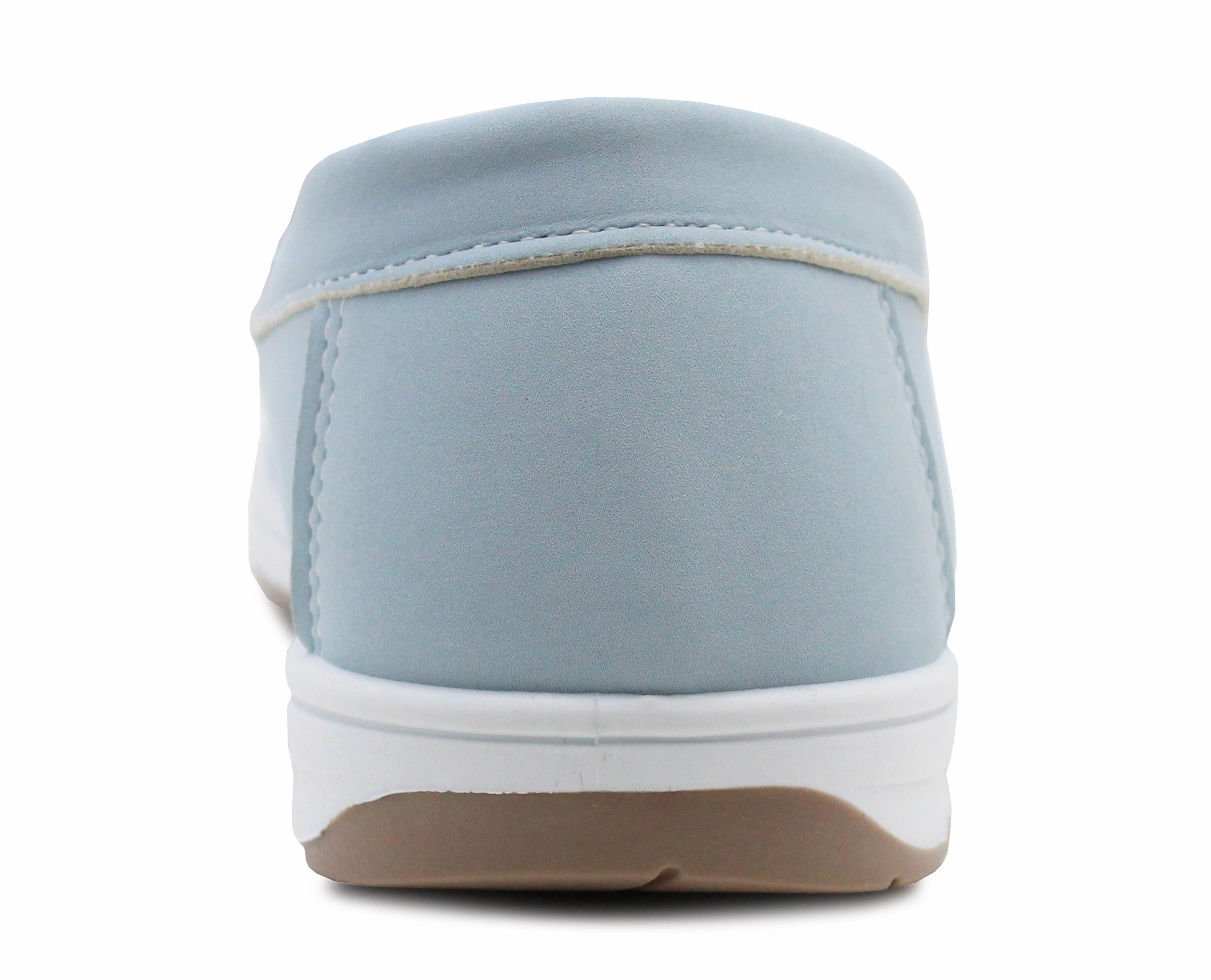 Womens Slip On Loafers Flat Casual Buckle Penny Loafer Pumps Moccasin Breathable Deck Boat Shoes Blue Skull Loafers