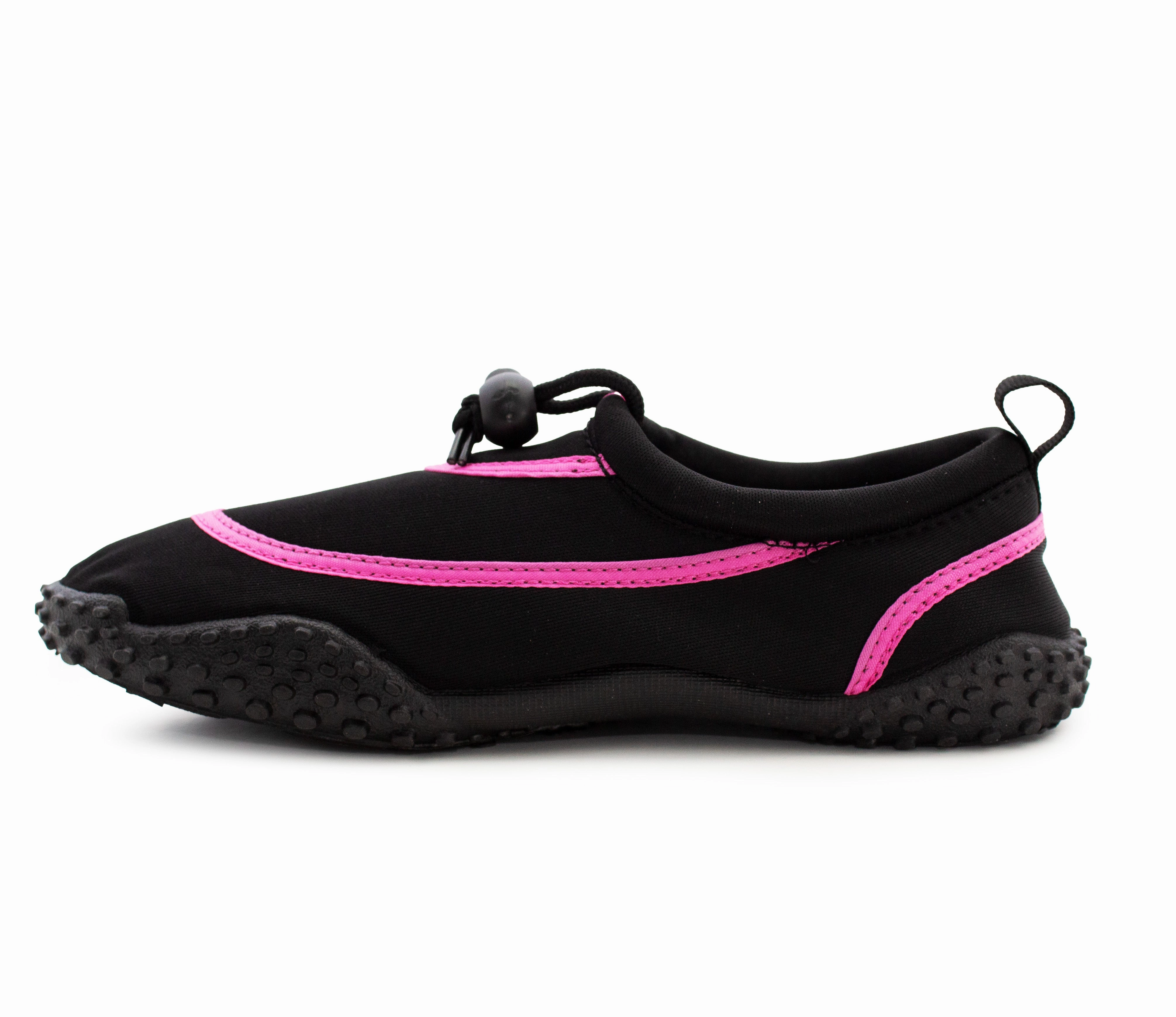 Womens Wet Shoes Wetsuit Water Socks Aqua Sports Adjustable Toggle Sea Beach Ladies Pool Side Swimming Surf Quick Dry Shoes Waterproof Shoes For Japan