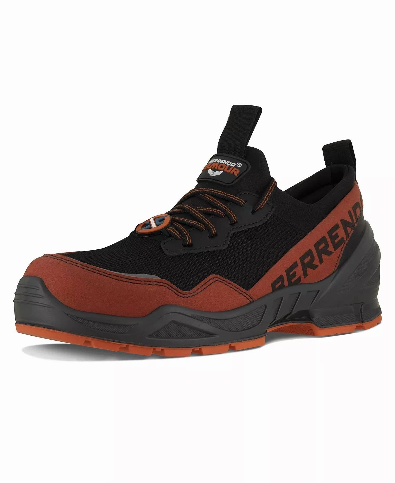 Work Shoes Alloy Toe Sneakers ?C Eh Rated 5001 In Red Snow And Rock Climbing Shoes