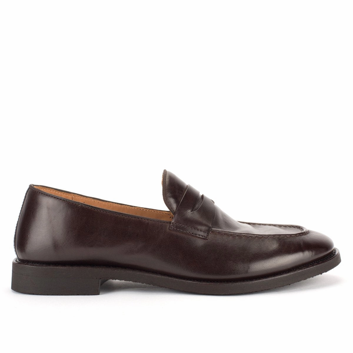 Saint Laurent Le Loafers XAVIER 53022<br> Mahogany loafers