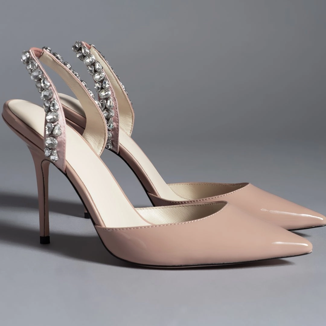 High Heels Tattoo SOLEIL SLINGBACK TAN KITTEN
