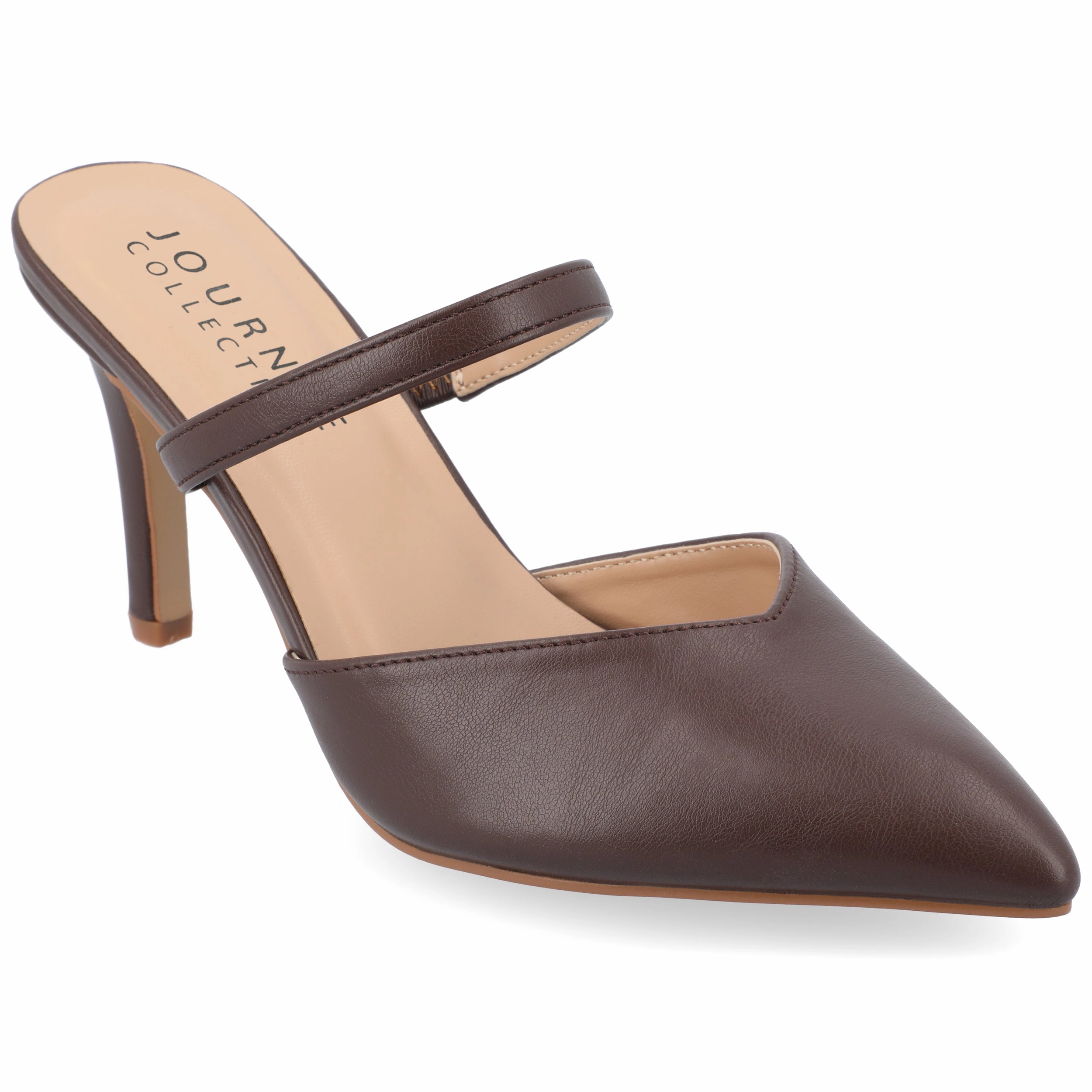 YVON COOL SHADE STILETTO PUMP HEELS IN WIDE Ankle Strap High Heels Sandals