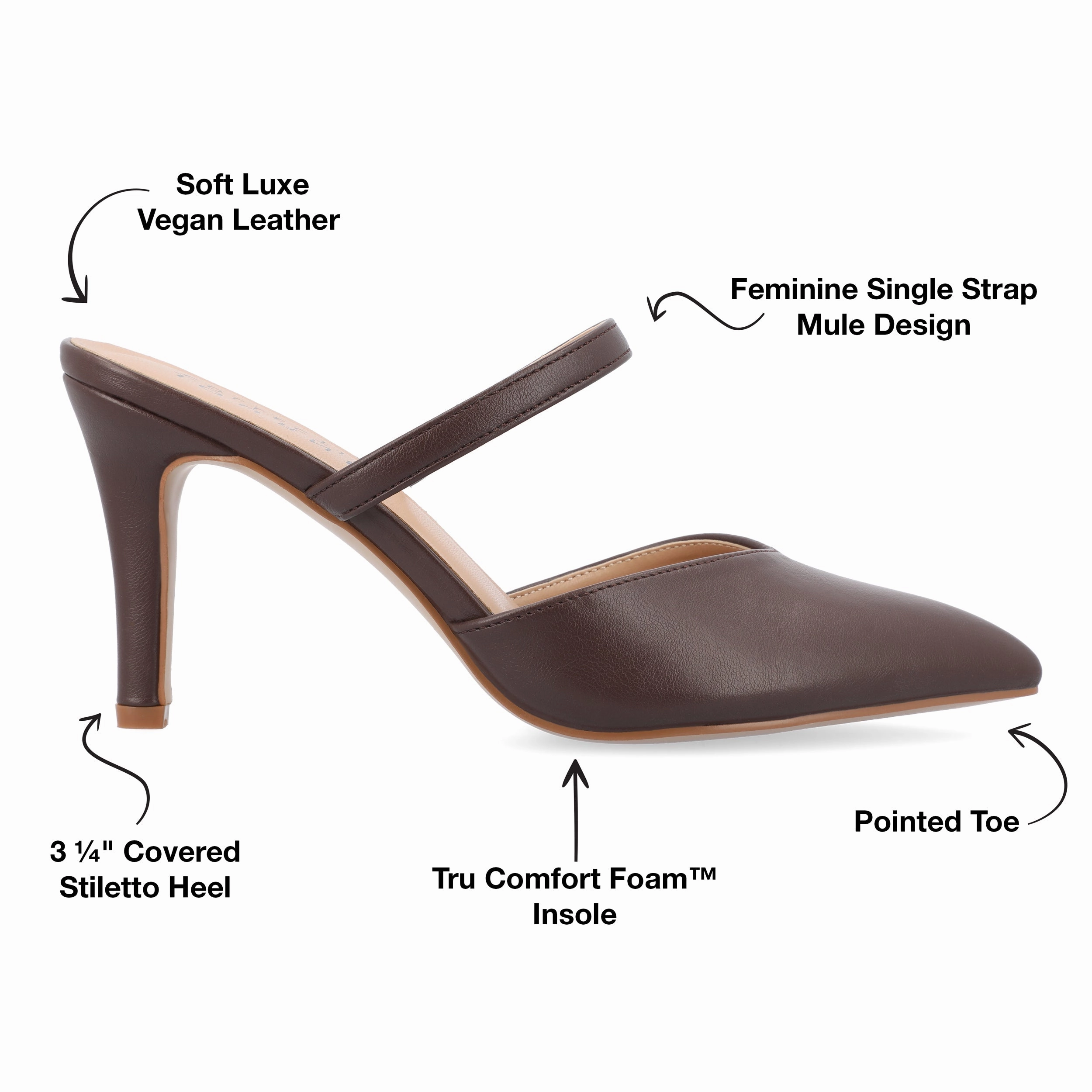 YVON COOL SHADE STILETTO PUMP HEELS IN WIDE Jellypop High Heels