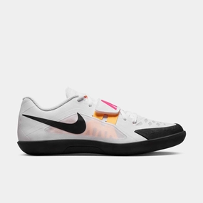 Nike Fear Of God Shoes Zoom Rival SD 2 Track & Field Throwing Shoes, White/Black