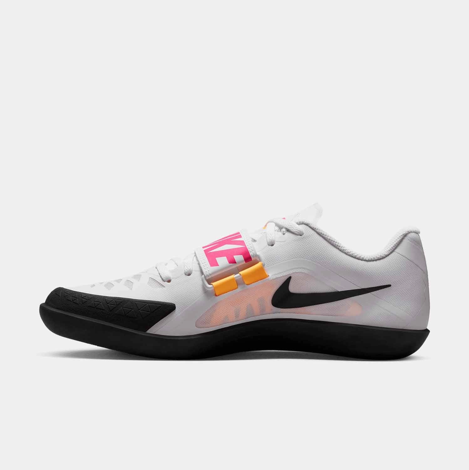 Nike Basketball Shoes Jason Kidd Zoom Rival SD 2 Track & Field Throwing Shoes, White/Black